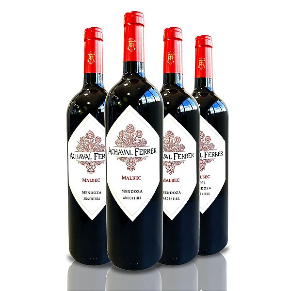 Vinho Tinto Argentino Achaval Ferrer - Malbec (4 Un.)