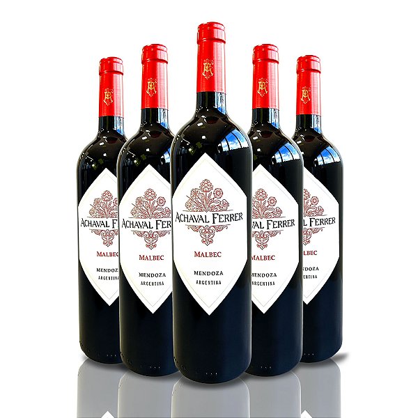 Vinho Tinto Argentino Achaval Ferrer - Malbec (5 Un.)