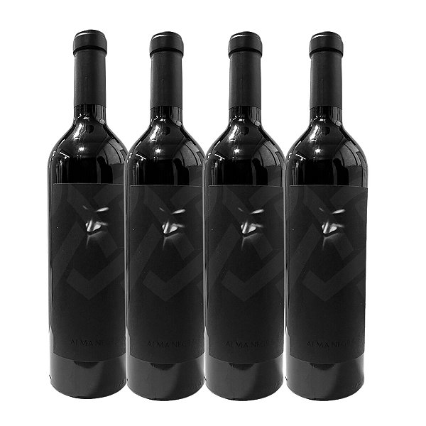 Vinho Argentino Tinto Alma Negra Mistério - (4 Un.)