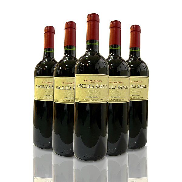 Vinho Argentino Tinto Angélica Zapata - Cabernet Franc (5 Un.)