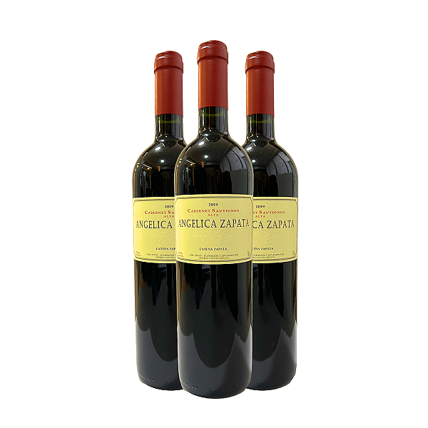 Vinho Argentino Tinto Angélica Zapata - Cabernet Sauvignon (3 Un.)