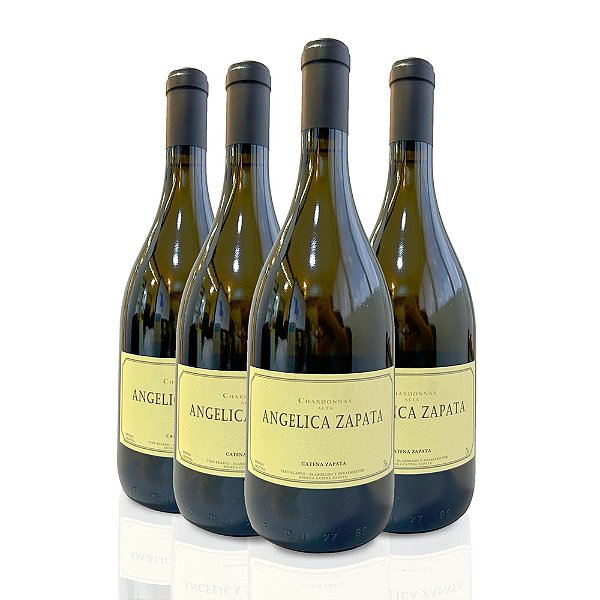 Vinho Argentino Branco Angélica Zapata - Chardonnay (4 Un.)