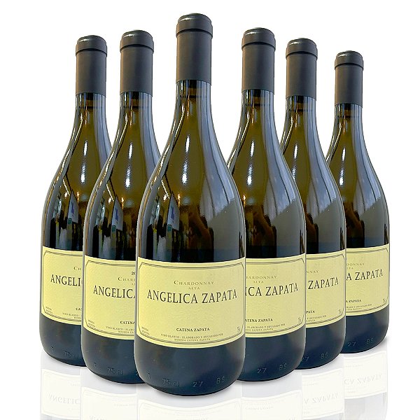 Vinho Argentino Branco Angélica Zapata - Chardonnay (6 Un.)