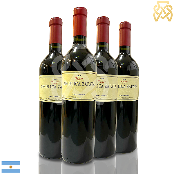 Vinho Argentino Tinto Angélica Zapata - Malbec (4 Un.)