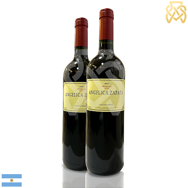 Vinho Argentino Tinto Angélica Zapata - Merlot (2 Un.)