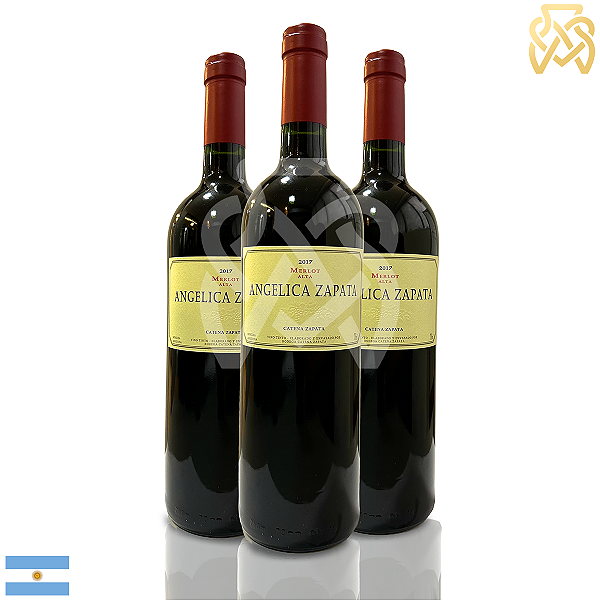 Vinho Argentino Tinto Angélica Zapata - Merlot (3 Un.)