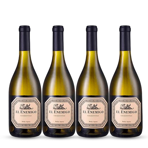 Vinho Argentino Branco El Enemigo - Chardonnay (4 Un.)