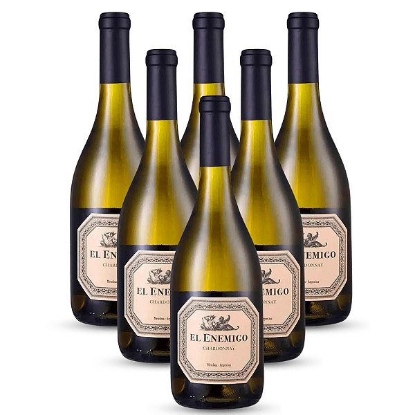 Vinho Argentino Branco El Enemigo - Chardonnay (6 Un.)