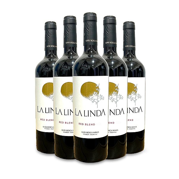 Vinho Argentino Tinto La Linda - Red Blend (5 Un.)
