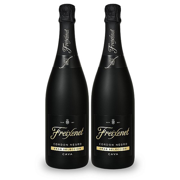 Espumante Cava Freixenet Cordon Negro - Brut (2 Un.)