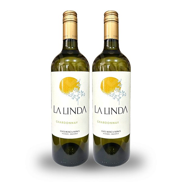 Vinho Argentino Branco La Linda - Chardonnay (2 Un.)