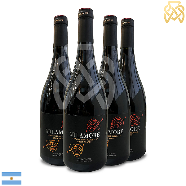 Vinho Argentino Tinto Milamore- Bodega Renacer (4 Un.)