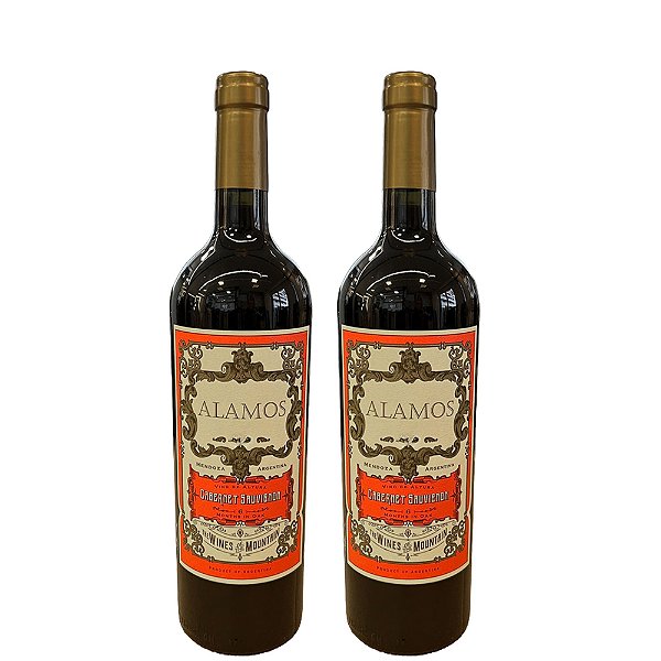 Vinho Argentino Alamos - Cabernet Sauvignon (2 Un.)