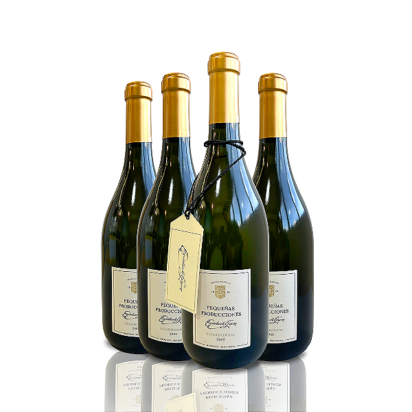 Vinho Argentino Branco Pequenas Producciones - Chardonnay (4 Un.)