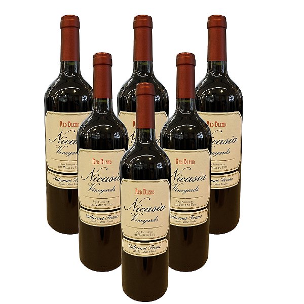 Vinho Argentino Nicasia Vineyards - Cabernet Franc (6 Un.)