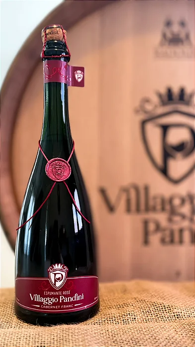 Espumante Brasileiro Rosé Cabernet Franc Natural 2025 – Villaggio Pandini