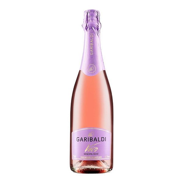 Espumante Garibaldi Vero Rose Moscatel 750 ML - Brasil