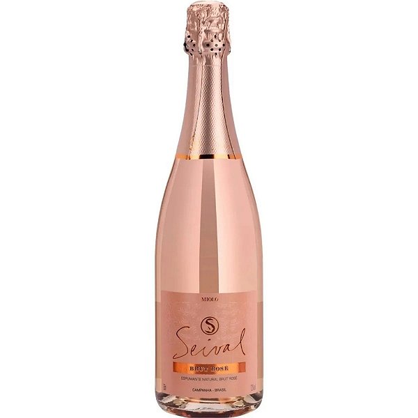 Espumante Seival Rose Brut Pinot Noir, Pinot Gris Miolo 750ML - Brasil