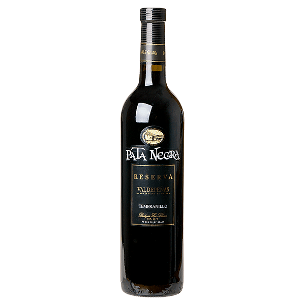 VINHO TINTO PATA NEGRA RESERVA TEMPRANILLO - VALDEPENAS - 750ML