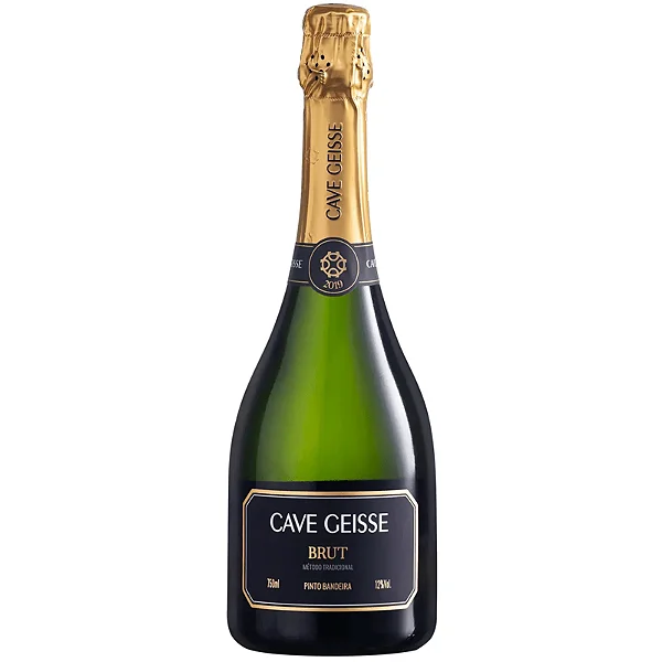 Espumante Cave Geisse Brut Chardonnay Pinot Noir Brasil 750ml