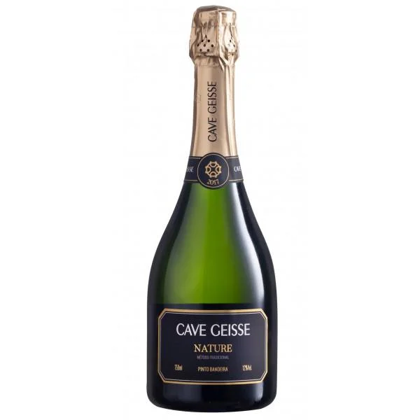 Espumante Cave Geisse Nature Chardonnay Pinot Noir Brasil 750 ml