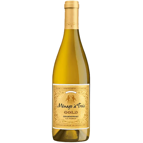 Menage à Trois Gold Chardonnay 2023 750 ML EUA