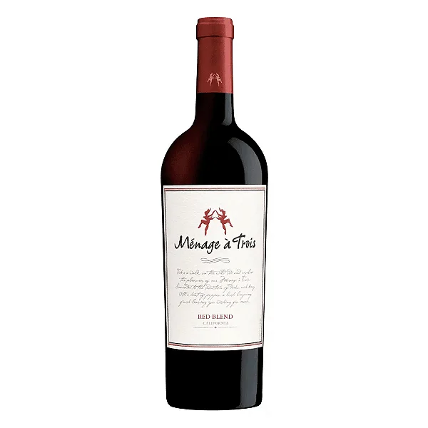 Vinho EUA Ménage à Trois Red Blend Tinto 2023 750ml