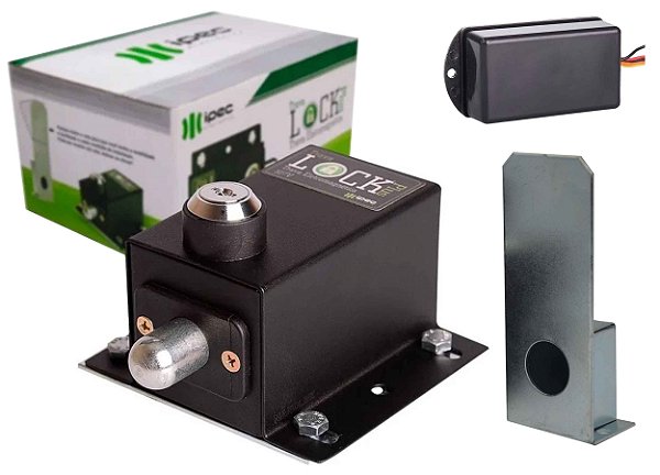 Trava Lock Plus Temporizador Ipec Preto