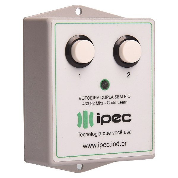 Botoeira Dupla Sem Fio IPEC
