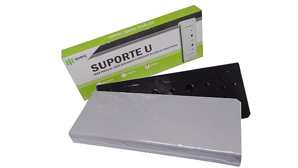 Suporte U Universal Para Porta de Vidro Ipec