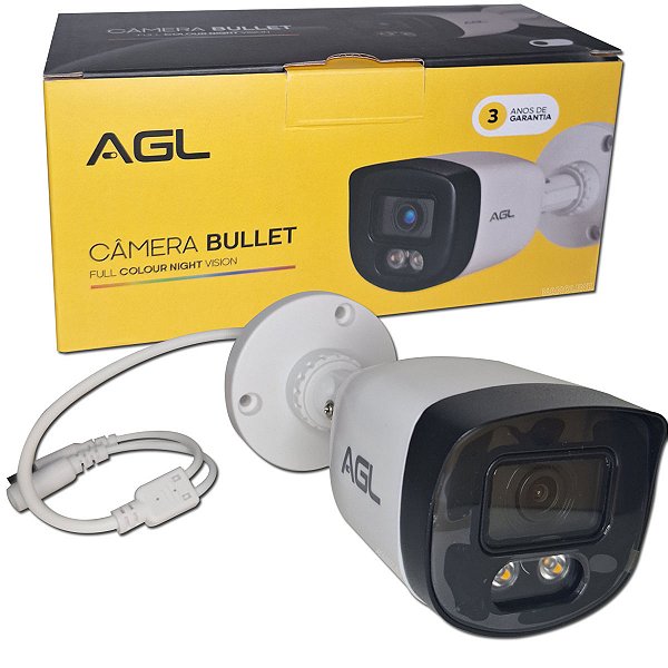Câmera Bullet Full Colour Night Vision 2mpx 1220BNV AGL