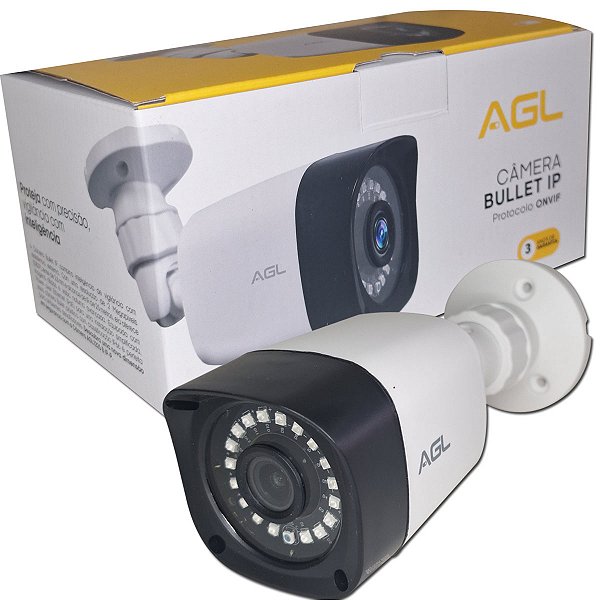 Câmera Bullet IP AGL 1225B IP-P