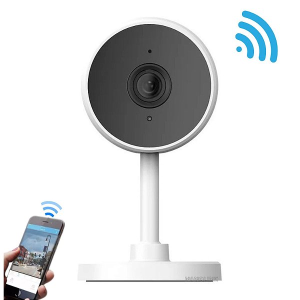 Câmera de Segurança Inteligente Smart Cam Wifi AGL