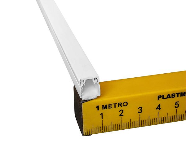 Canaleta Para Fios 10x10x2000 Com Fita