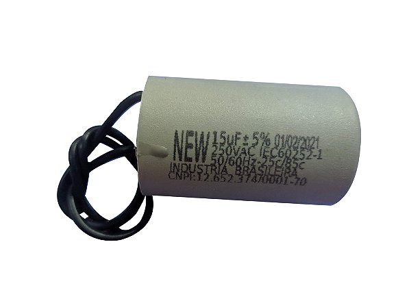 Capacitor Para Motor 15UF/25