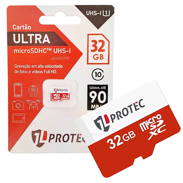 Cartão de Memória Micro SD 32GB JL32