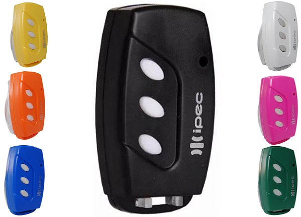 Controle Transmissor TX-Deco 3 Canais 433,92Mhz Ipec