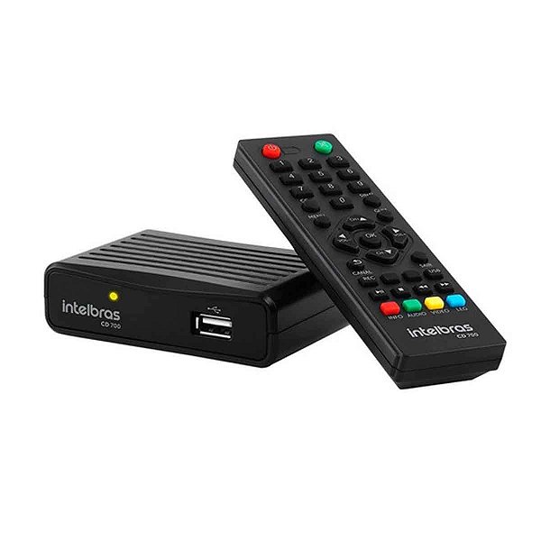 Conversor Digital TV com Gravador CD 700 Intelbras