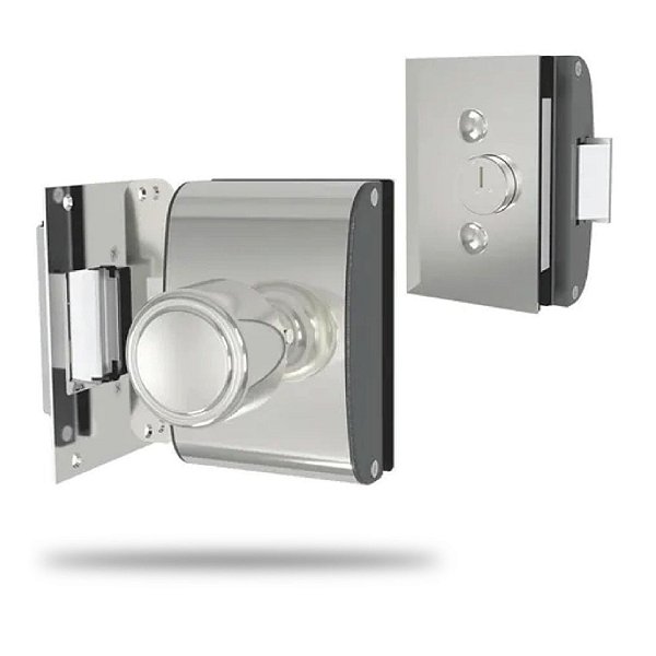 Fechadura PV200R1I AGL Porta Vidro Recorte Interno CZ AGL