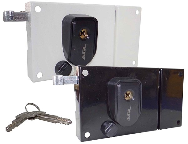 Fechadura Manual Sobrepor AGL Chave Tetra