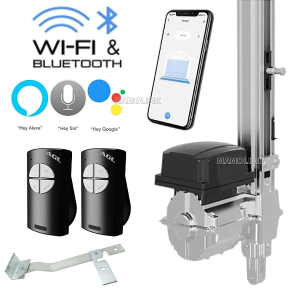 Kit Motor Portão Basculante Izzy New BV3 AGL