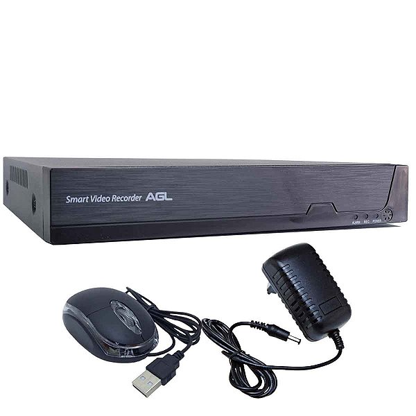 DVR GRAVADOR 4 Canais AGL 1204 HVR AGL