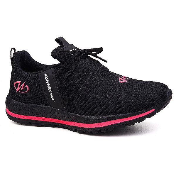 Tênis Esportivo Academia Caminhada Runway Running Feminino