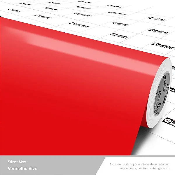 VINIL SILVER MAX VERMELHO VIVO C/0,61