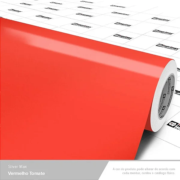 VINIL SILVER MAX VERMELHO TOMATE C/1,22