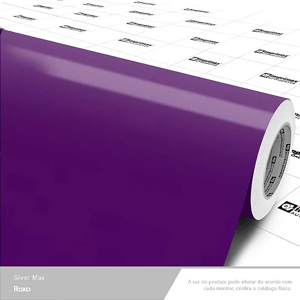 VINIL SILVER MAX ROXO C/1,22
