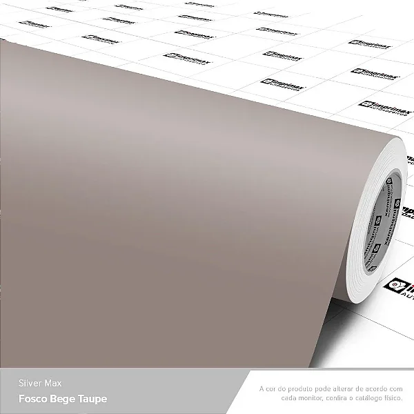 VINIL SILVER MAX BEGE TAUPE FOSCO C/1,22
