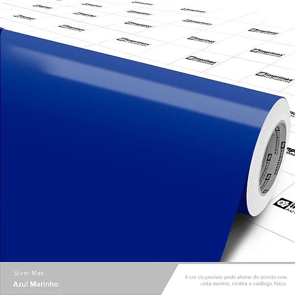 VINIL SILVER MAX AZUL MARINHO C/0,61