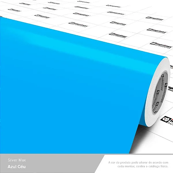 VINIL SILVER MAX AZUL CEU C/1,22