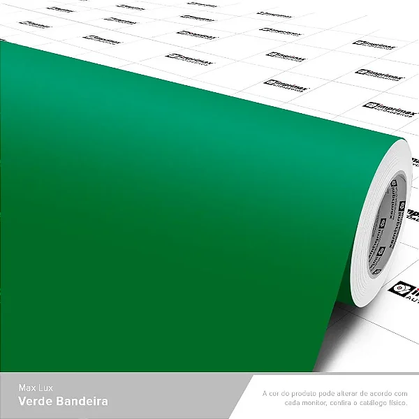 VINIL MAX LUX VERDE BANDEIRA C/1,22
